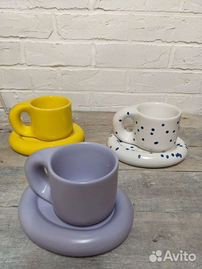 Чашка в скандинавском стиле подарок на 14 февраля