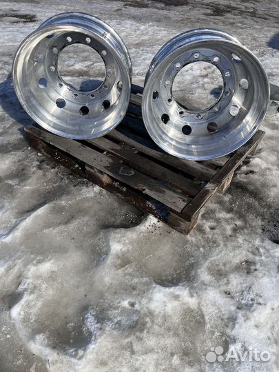 Алюминиевые диски рулевые 9.0x 22.5 за 2 шт