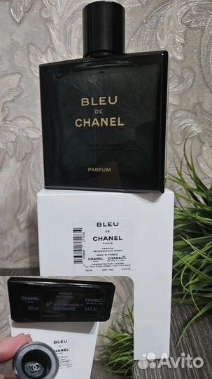 Chanel blue parfum. Духи оригинал распив