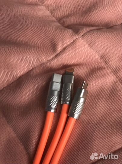 Провод 3 в 1 (lightning, micro usb, type c)