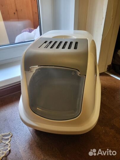 Закрытый лоток для кошек бу