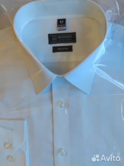 Рубашка Henderson regular ворот 43/17