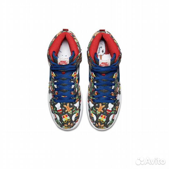 Concepts Nike SB Dunk High Ugly Christmas Sweater