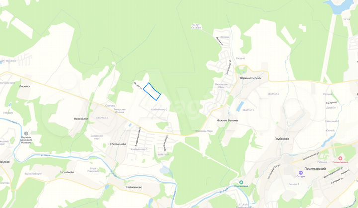 Участок 7,7 га (СНТ, ДНП)