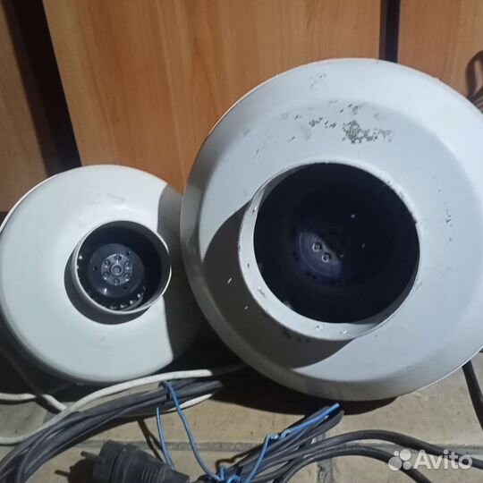 Вытяжка осевая, канальная Ф360