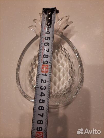Хрустальный ананас богемия Чехия