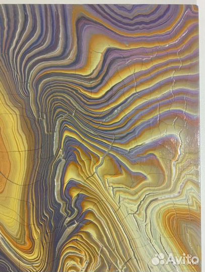 Абстракция картина акрил 90х60см 