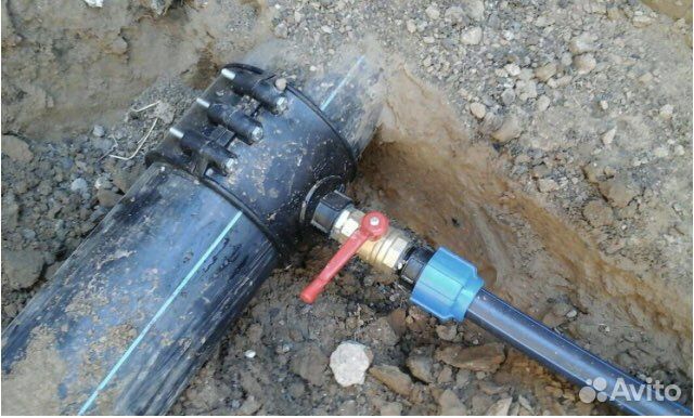 Монтаж колодцев, трубопроводов, замена подводки