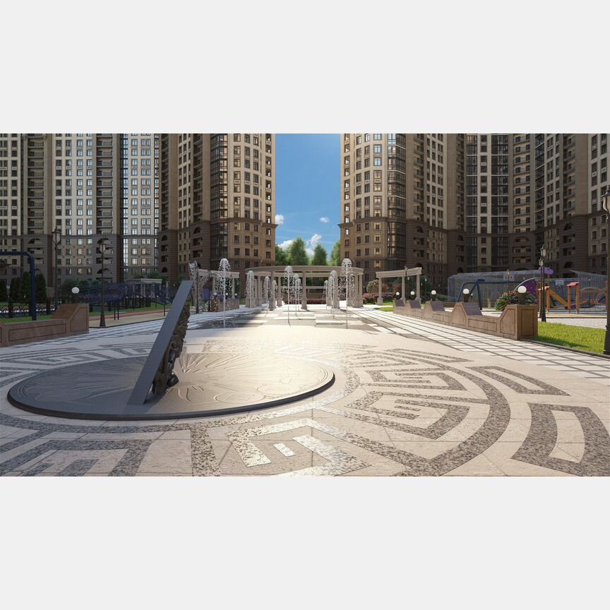 2-к. квартира, 89,2 м², 2/23 эт.