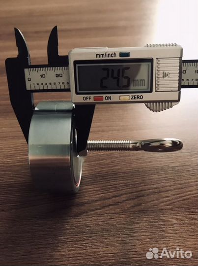 Поисковый магнит двухсторонний 2F120