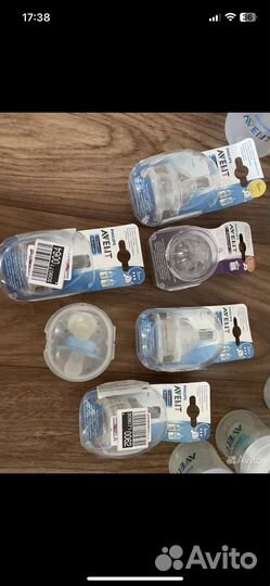 Соски бутылочные Avent