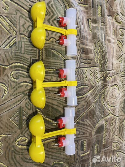 Нипельные поилки для птиц