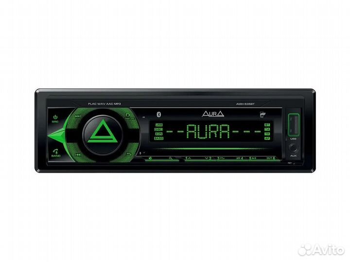 Магнитола 1DIN Aura AMH-535BT