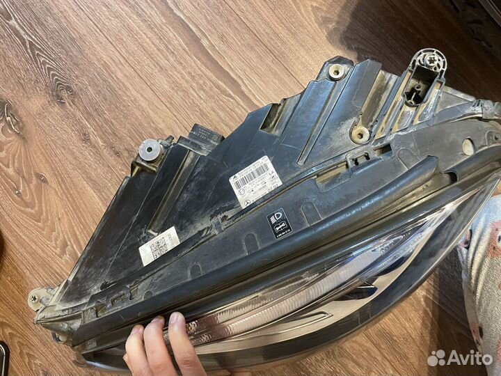 Передние Фары на Mercedes S Class w22