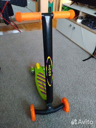 Новый Самокат Ракета с Подсветкой