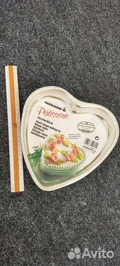 Формы для выпечки: сердце, круг