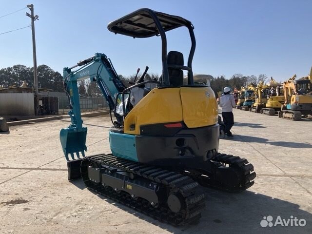 Мини-экскаватор Kubota U30-6S, 2015