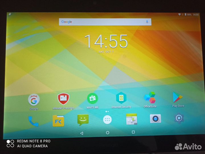 Старый планшет Prestigio