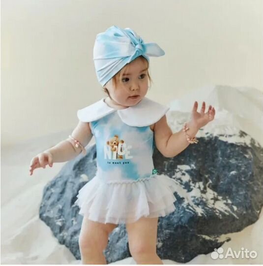 Купальник для девочки 92 Happy baby новый