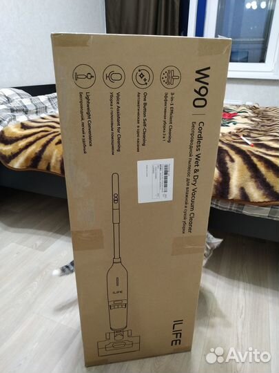 Беспроводной моющий пылесос Ilife w90 (Новый)