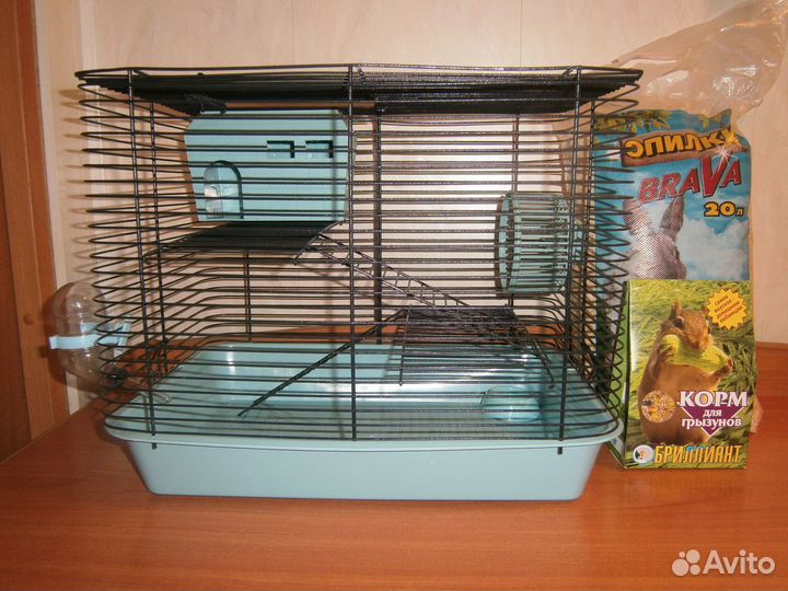 Новые клетки.шары И др.для хомяков.крысы И др