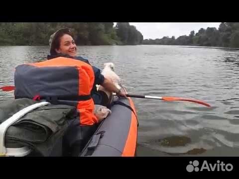 Новая байдарка 3-местная Каяк надувной