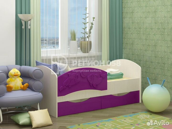 Кровать дельфин