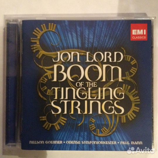 CD Jon Lord, лицензия, Россия,nm