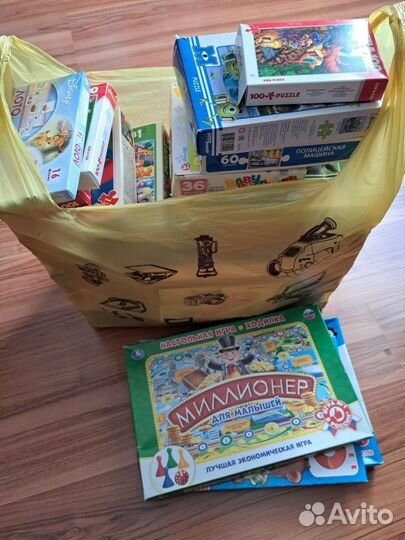 Пазлы и настольные игры