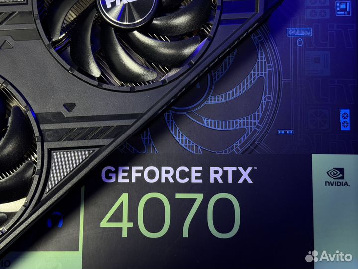 Игровая видеокарта RTX 4070 12GB