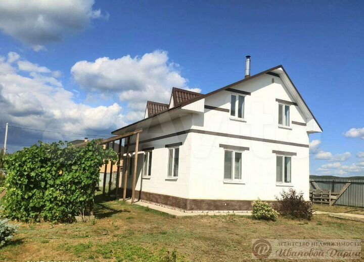 Коттедж 123,5 м² на участке 13 сот.