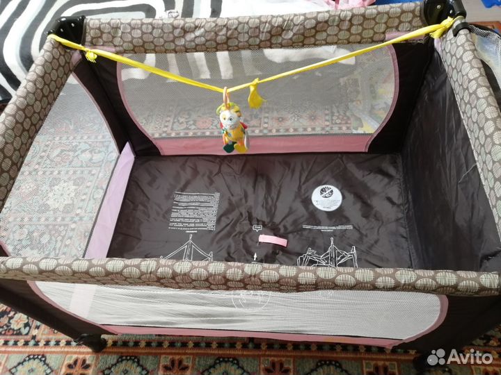 Детская кровать манеж