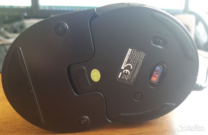 Вертикальная мышь Delux M618 Plus RGB