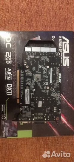 Видеокарта gtx 750ti asus 2gb ddr5