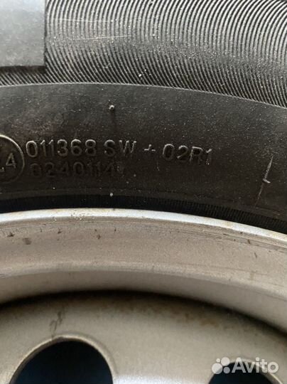 Колесо в сборе накаченый