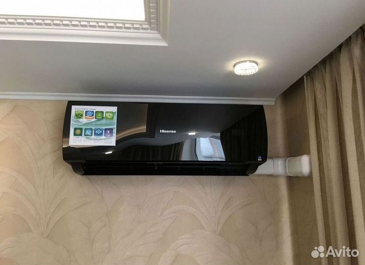 Сплит система с установкой