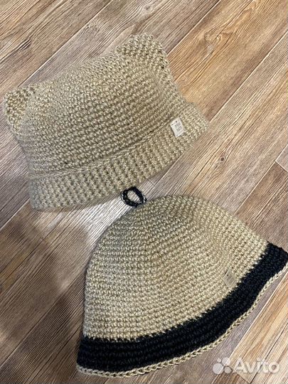 Шапка для бани джут