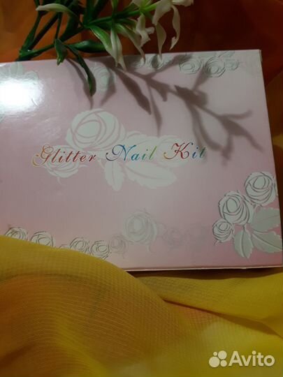 Набор Бульонок (для ногтей) Цветные, 12 шт. Новый