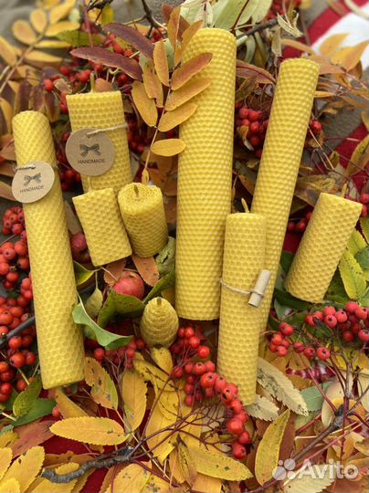 Свечи из вощины