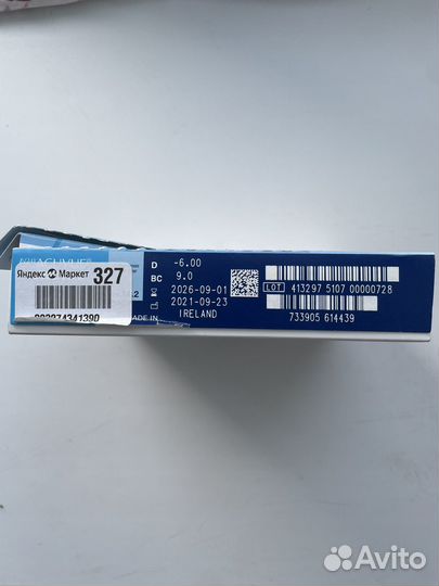 Контактные линзы Acuvue 1 day moist