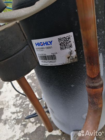 Компрессор кондиционера + плата управления