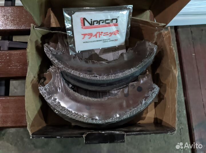 Колодки заднего тормоза Allied Nippon