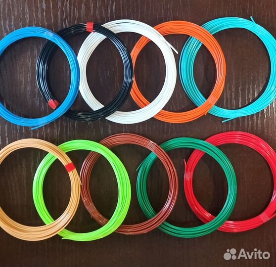 Пластик для 3д ручки авs