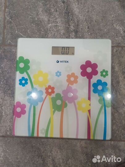 Весы напольные электронные vitek