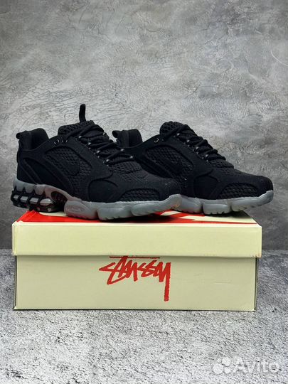 Кроссовки Nike Air Zoom Spiridon Cage 2 Black Grey