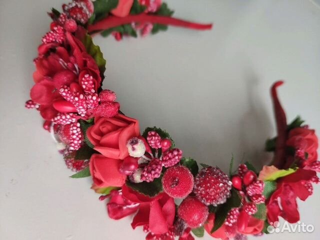 Ободки из цветов