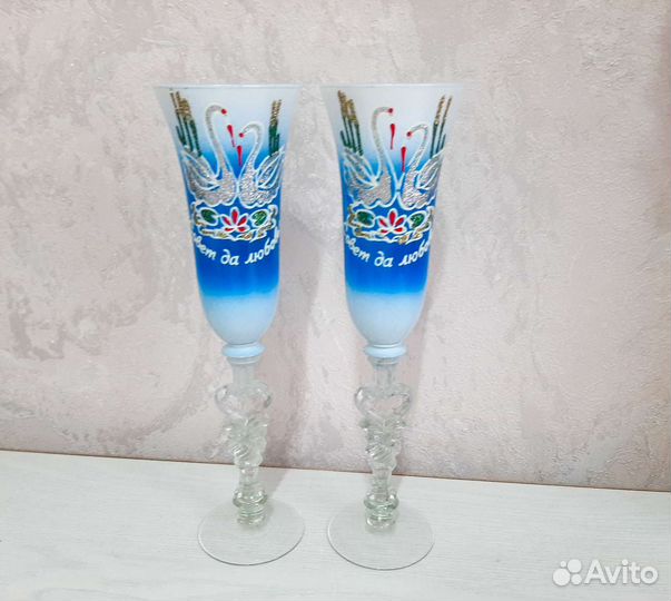 Фужеры свадебные