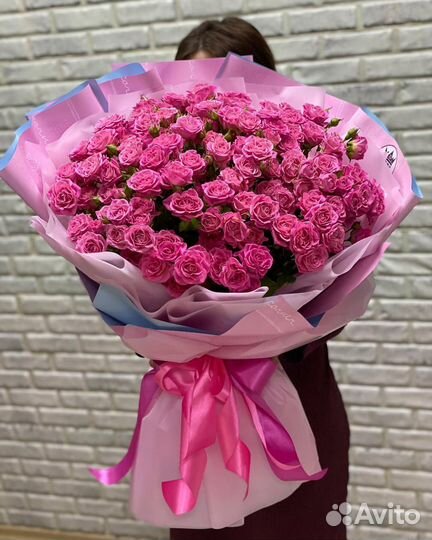 Кустовые розы букет доставка