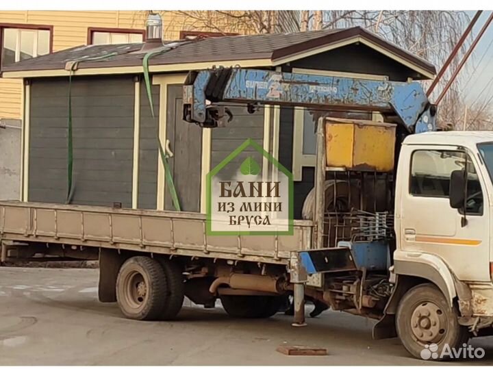 Баня из Мини Бруса