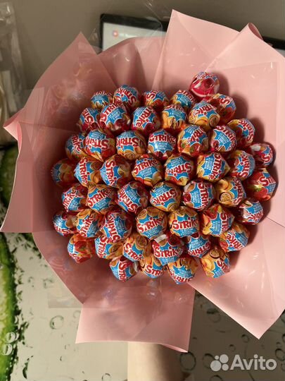 Букет из чупа чупсов